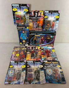 Group of 11 Playmates Star Trek Figures
