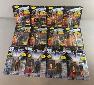 Group of 24 Playmates Star Trek Figures