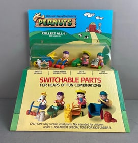 1989 McDonalds Happy Meal Peanut Figures