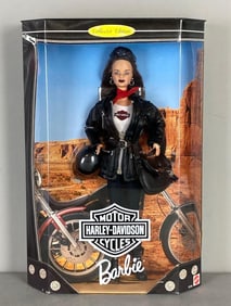 1998 Mattel Barbie Harley Davidson Motorcycle Fashion Doll
