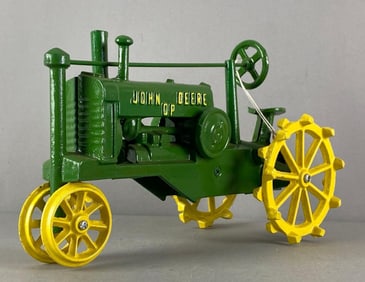 John Deere Op Cast Iron Tractor