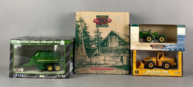 Group of Die-Cast Farm Equipment