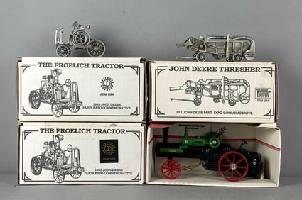 Group of Model Farm Equipment