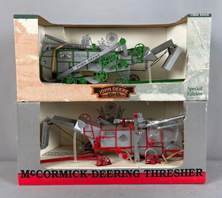 Group of 2 Spec-Cast Die-Cast Threshers