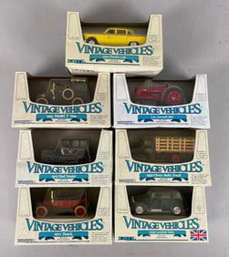Group of Ertl Die-Cast Vintage Vehicles