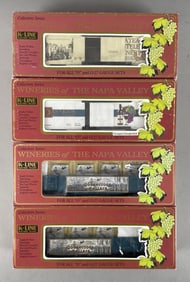 K-Line O Scale Wineries of the Napa Valley Train Cars