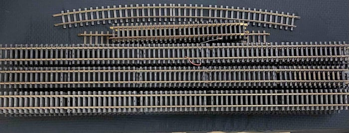 Group of Approximately 38 G Scale Straight/Curve Tracks