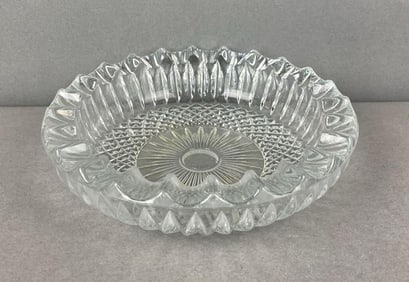 Vintage Cut Crystal Ashtray