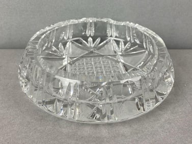 Vintage Cut Crystal Ashtray