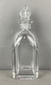 Signed Vintage Crystal Decanter