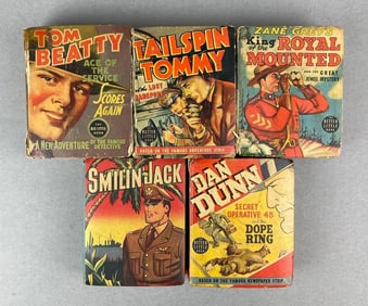 Group of 5 Vintage Better Little Books by Whitman Publishing Company