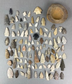 Group of Native American And Contemporary Artifacts