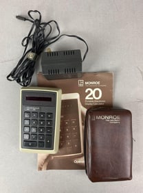 Vintage Litton Monroe 20 Portable Electronic Calculator