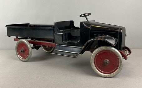 Antique Buddy L Pressed Steel Dump Truck