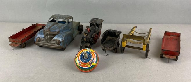 Group of Assorted Metal Toys
