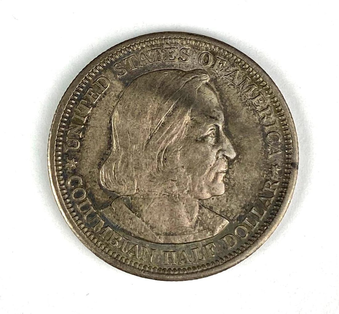 1892 Columbian Exposition Commemorative Half Dollar (1 of 2)