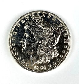 1884 O US Morgan Silver Dollar