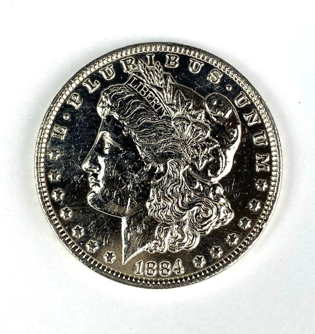 1884 O US Morgan Silver Dollar (1 of 2)