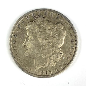 1897 O US Morgan Silver Dollar