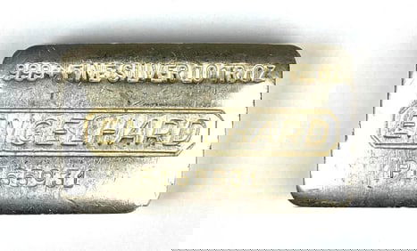 Engelhard 10 oz .999 Fine Silver Ingot/ Bar
