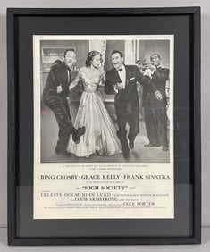 Vintage High Society Movie Advertisement