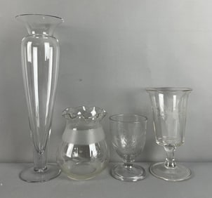 Group of Glass Vases and More