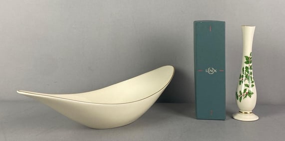Group of 2 Lenox Porcelain Items