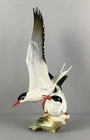Hutschenreuther Porcelain Seagulls Figurine