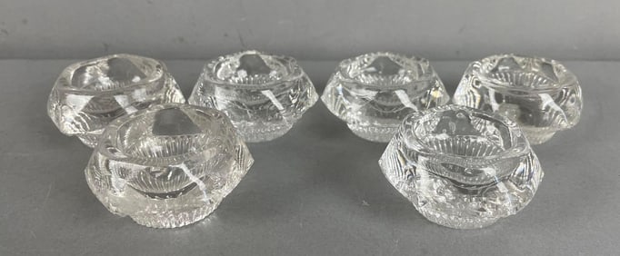 Group of Crystal Salt Dishes
