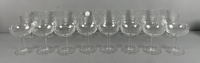 Group of Stemmed Dessert Glassware