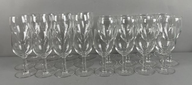 Group of Stemmed Glassware