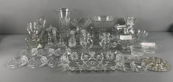 Group of Assorted Glassware