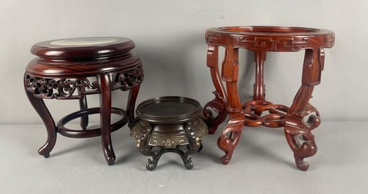 Group of Vintage Vase Stands