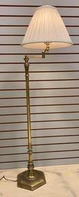 Neoclassical Style Brass Floor Lamp