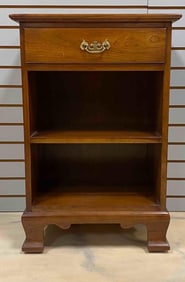 Stickley Cherry Valley Chippendale Style Nightstand