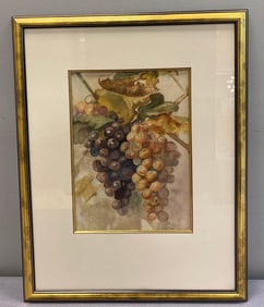 Modern Framed Painting of “A Vine Of Grapes