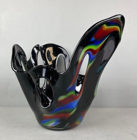 Mid Century Modern Art Glass Bowl