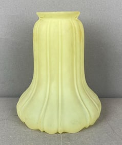 Antique Yellow Uranium Bell Light Shade