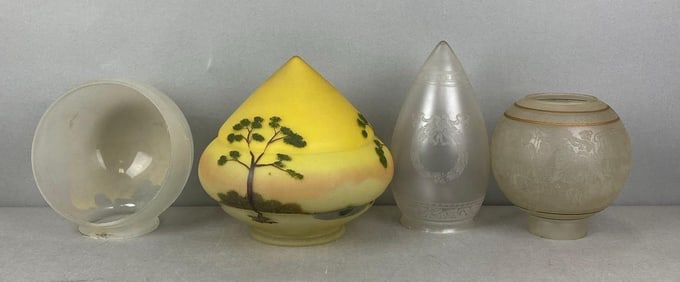 Group of 4 Assorted Light Shades