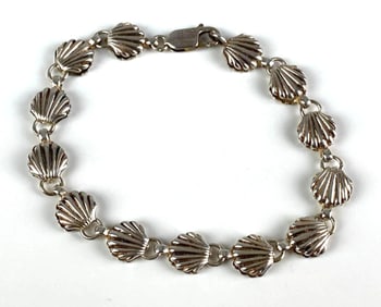 Italian Sterling Silver She’ll Link Bracelet