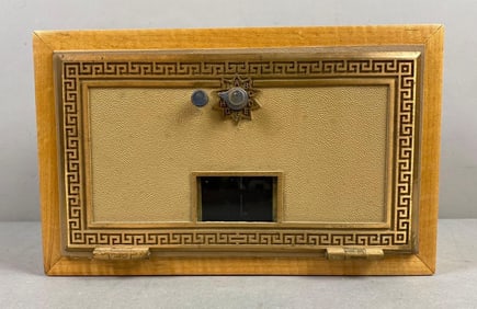 1965 National US Bank Door Coin Box With Combo