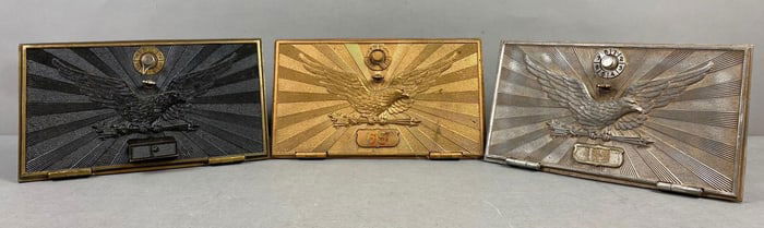 Group of 3 US Eagle Bank/Postal Doors