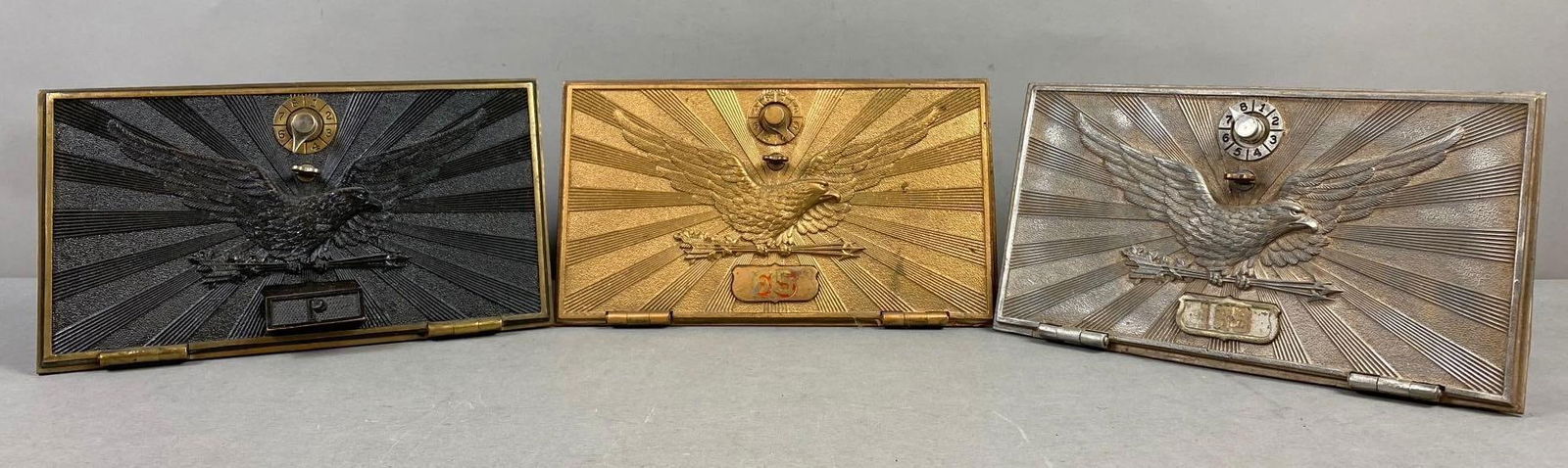 Group of 3 US Eagle Bank/Postal Doors (1 of 2)
