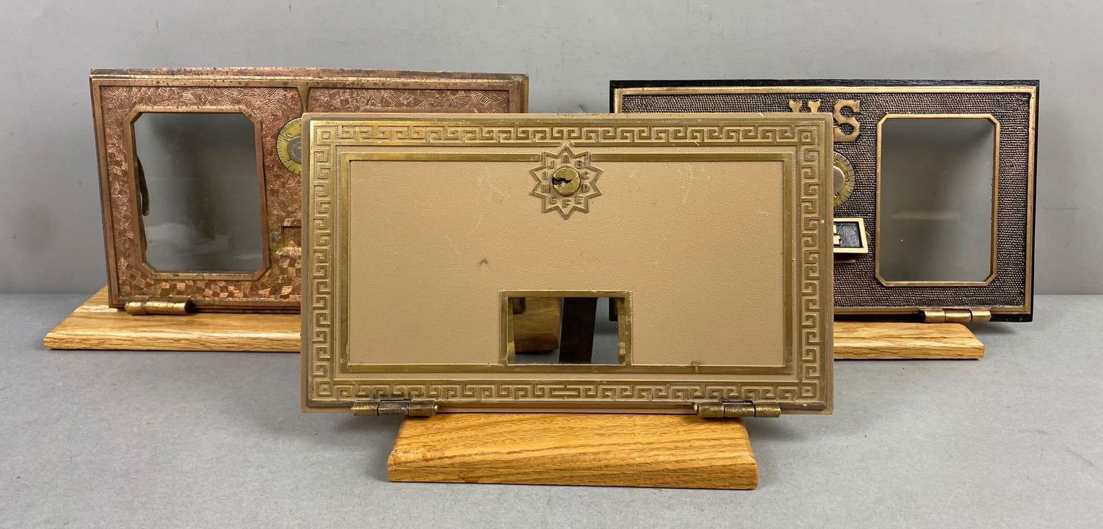 Group of 3 US Postal Office letter box Doors (1 of 4)