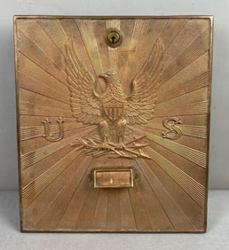 Large US Eagle Post Office Door
