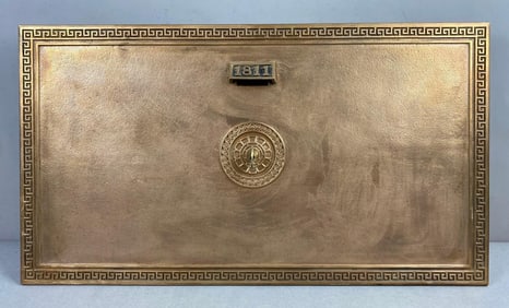 Large Brass US Post Office Door