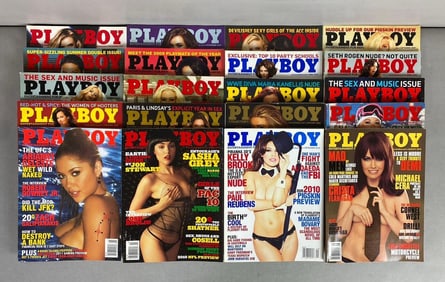 Group of 20 Playboy Magazines