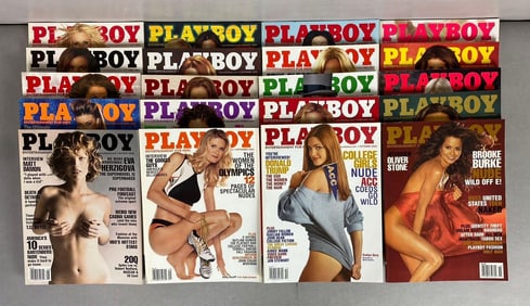 Group of 20 Playboy Magazines