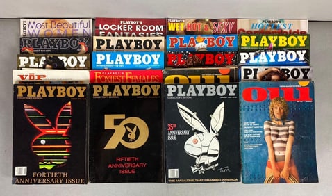 Group of 20 Adult Magazines