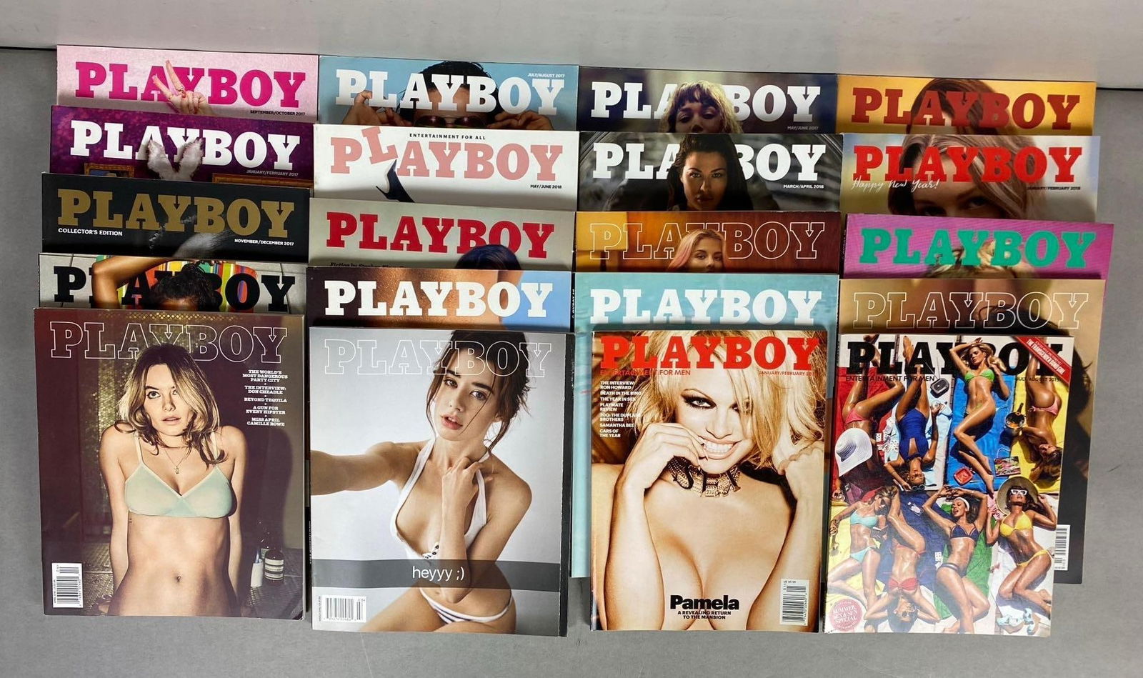 Group of 20 Playboy Magazines (1 of 3)